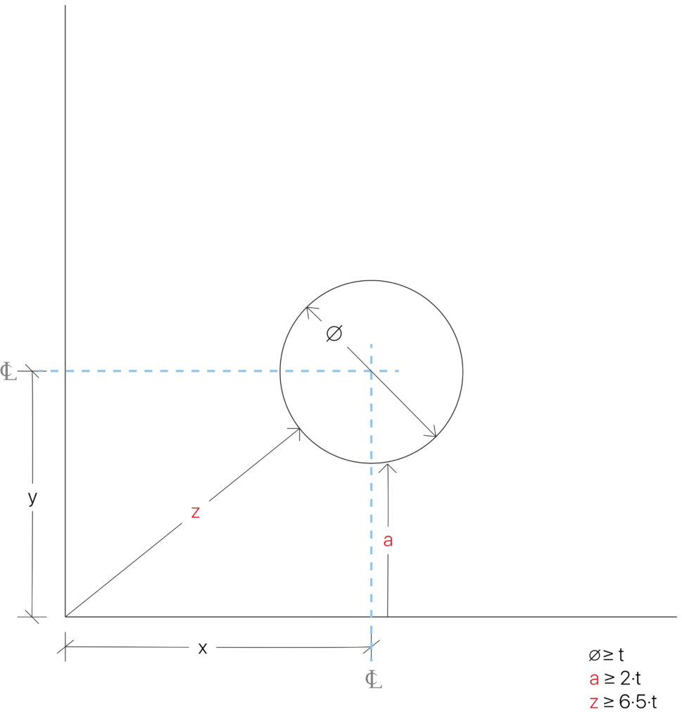 bent glass sculpture draft diagram